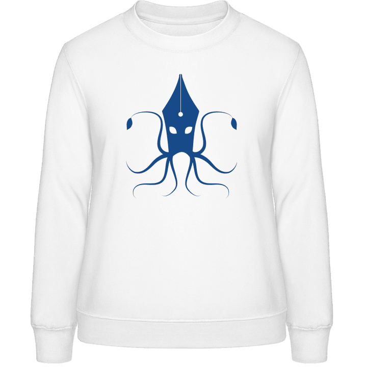 Pen Octopus Sweatshirt för kvinnor contain pic