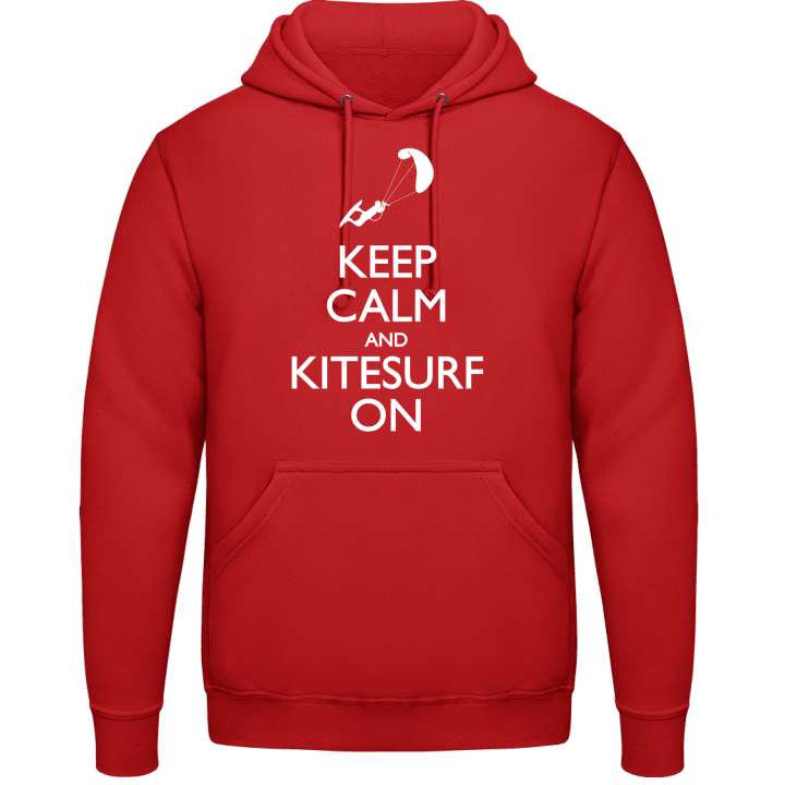 Keep Calm And Kitesurf On Kapuzenpulli contain pic