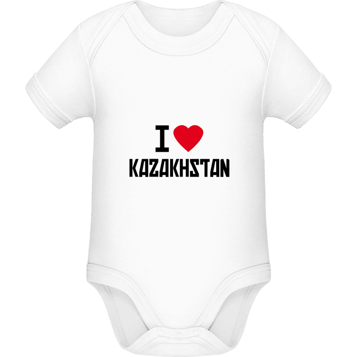 I Love Kazakhstan Baby romper kostym contain pic