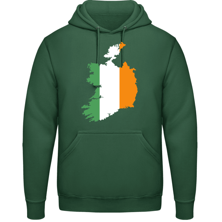 Ireland Map Felpa con cappuccio contain pic