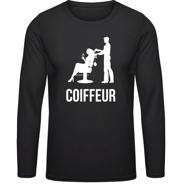 Coiffeur Silhouette Long Sleeve Shirt contain pic