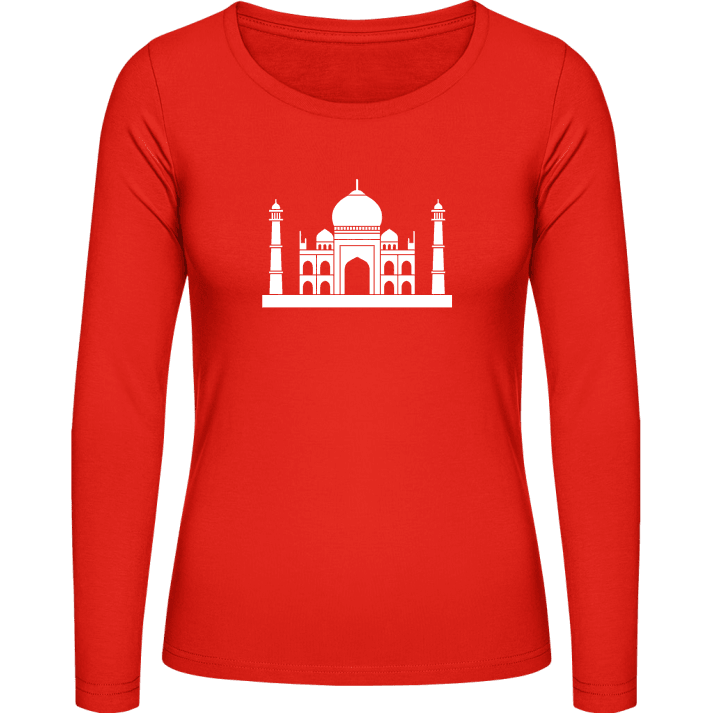 Taj Mahal India T-shirt à manches longues pour femmes contain pic