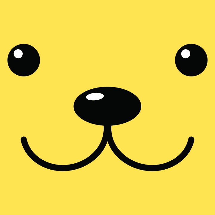 Teddy Bear Smiley Face T-shirt til kvinder 0 image