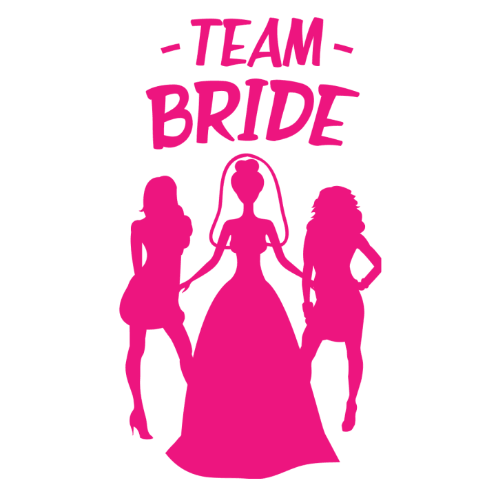 Team Bride Bodyguard Hoodie för kvinnor 0 image