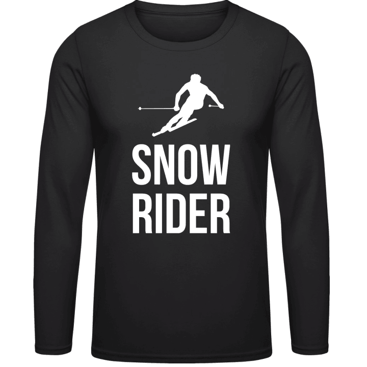 Snowrider Skier T-shirt à manches longues contain pic