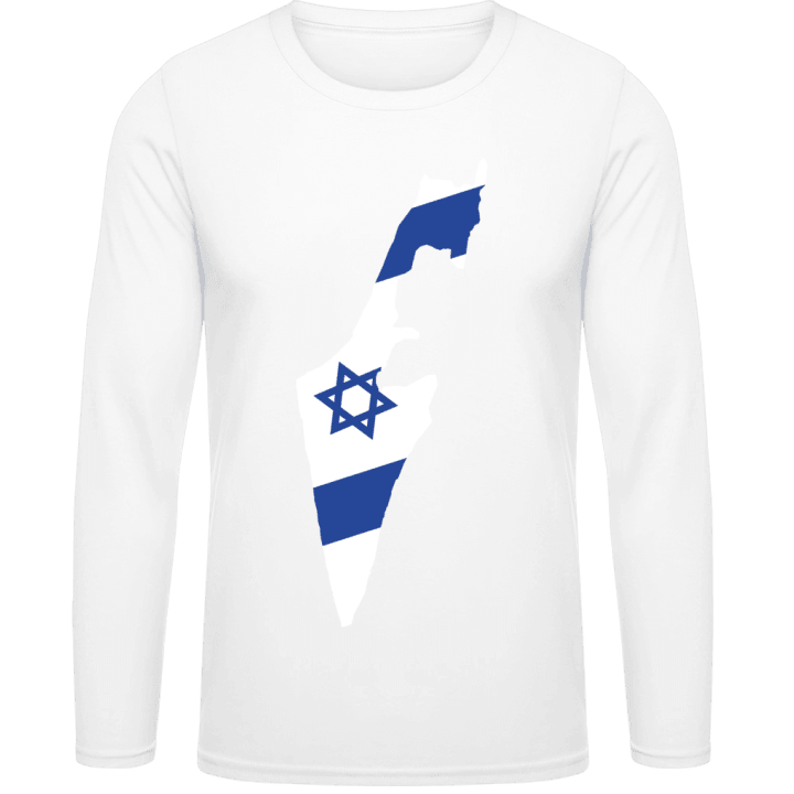Israel Map T-shirt à manches longues contain pic