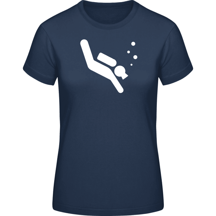 Diver Icon T-shirt til kvinder 0 image