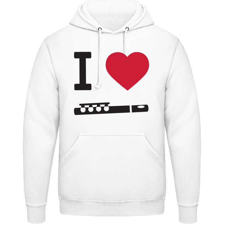 I Heart Flute Hoodie contain pic