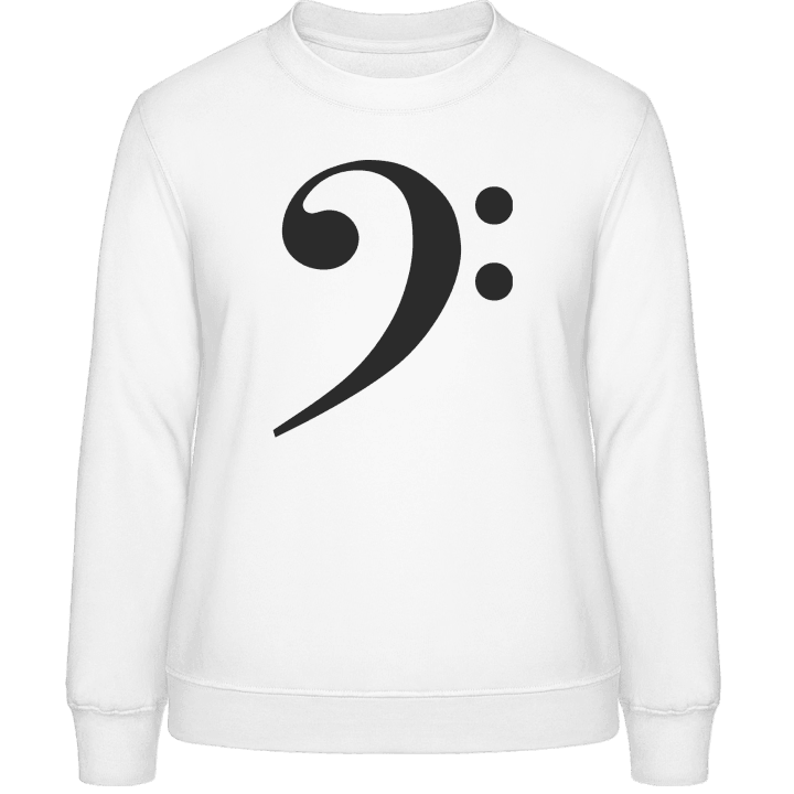 Bass Clef Sweat-shirt pour femme contain pic