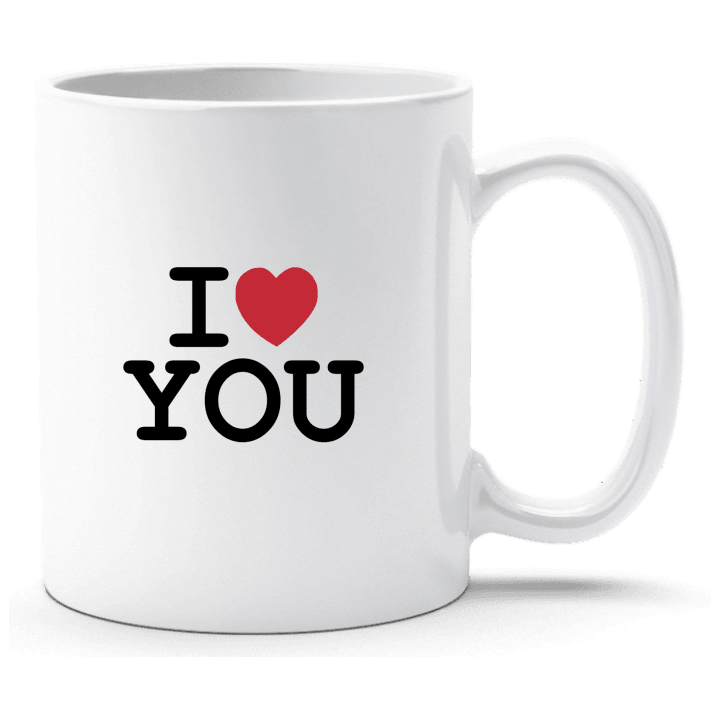 I heart you Cup contain pic