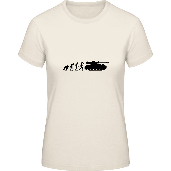 Panzer Evolution Frauen T-Shirt contain pic