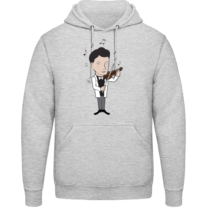 Violinist Illustration Hoodie contain pic