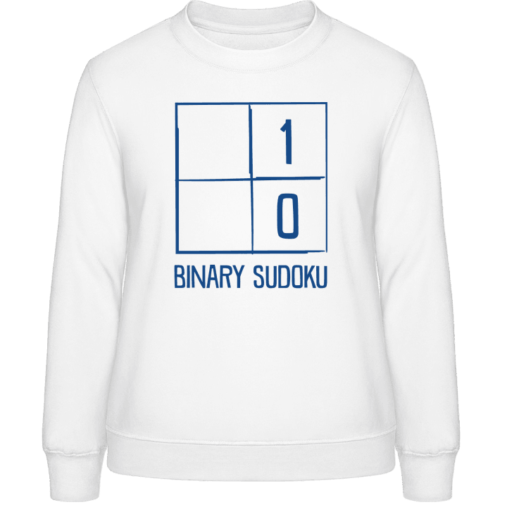 Binary Sudoku Frauen Sweatshirt 0 image