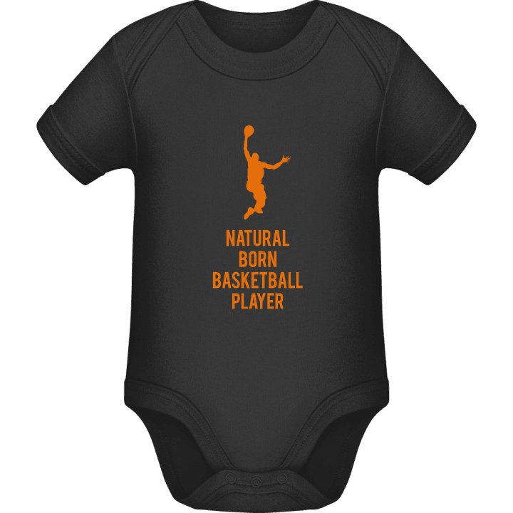 Natural Born Basketballer Baby romper kostym contain pic