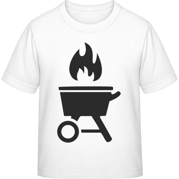 Grill BBQ T-shirt för barn contain pic