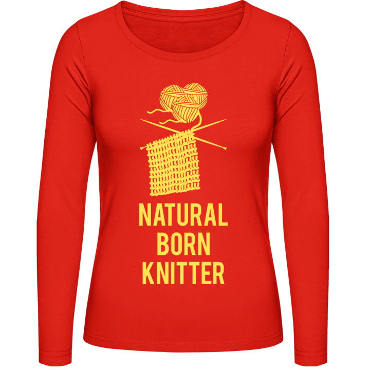 Natural Born Knitter Frauen Langarmshirt 0 image