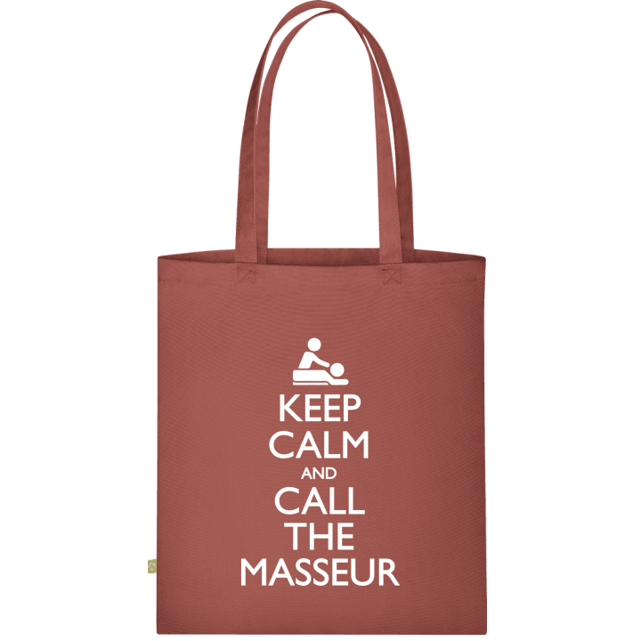 Keep Calm And Call The Masseur Stof taske 0 image