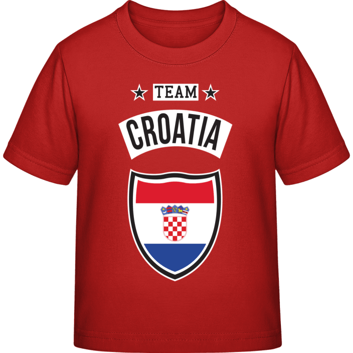 Team Croatia Kinderen T-shirt contain pic