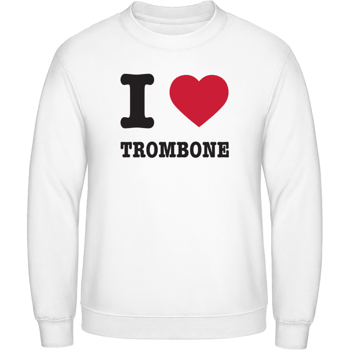 I Love Trombone Tröja contain pic