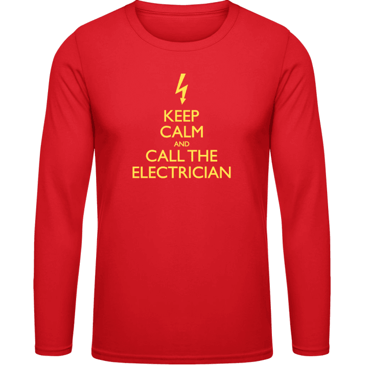 Call The Electrician Långärmad skjorta contain pic