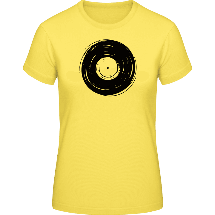 Vinyl Illustration Frauen T-Shirt contain pic