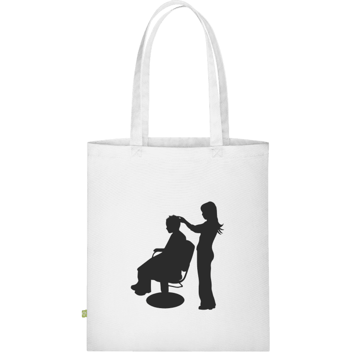 Haircutter Hairdresser Stofftasche contain pic