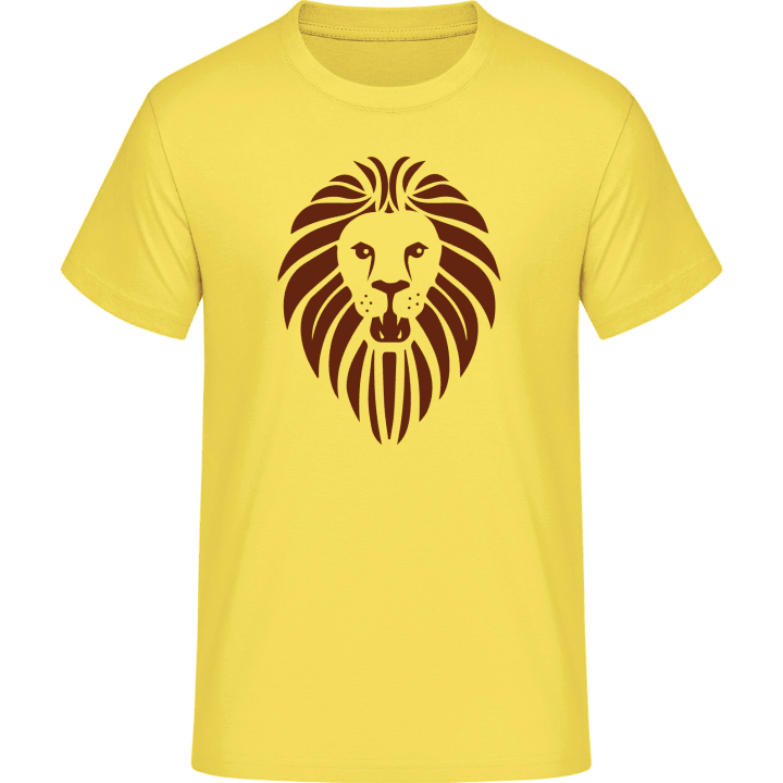 Lion Face Simple T-Shirt 0 image