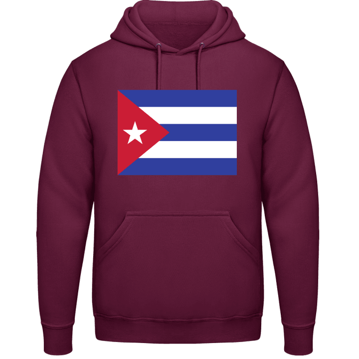 Cuba Flag Felpa con cappuccio contain pic