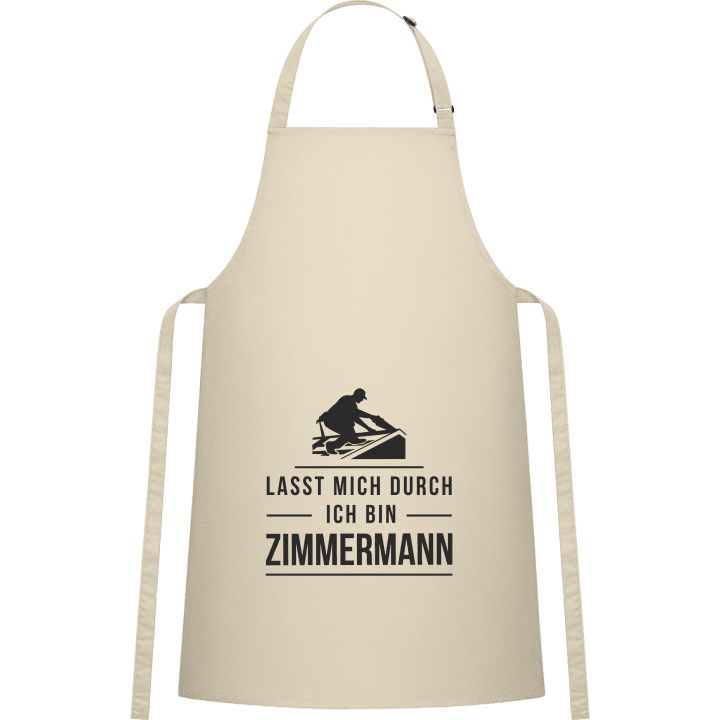Lasst mich durch ich bin Zimmermann Kitchen Apron contain pic