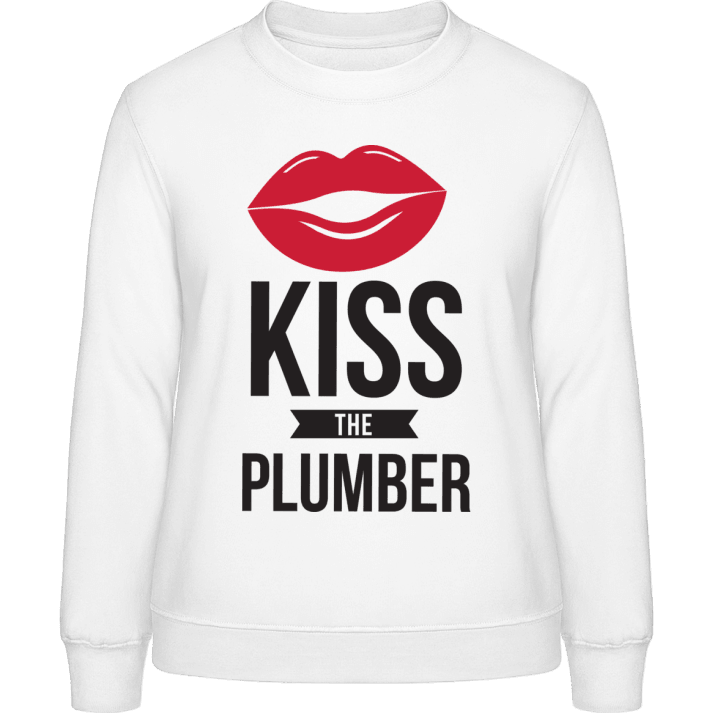 Kiss The Plumber Sweat-shirt pour femme contain pic
