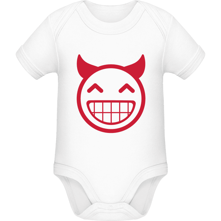 Devil Smiling Baby romper kostym contain pic