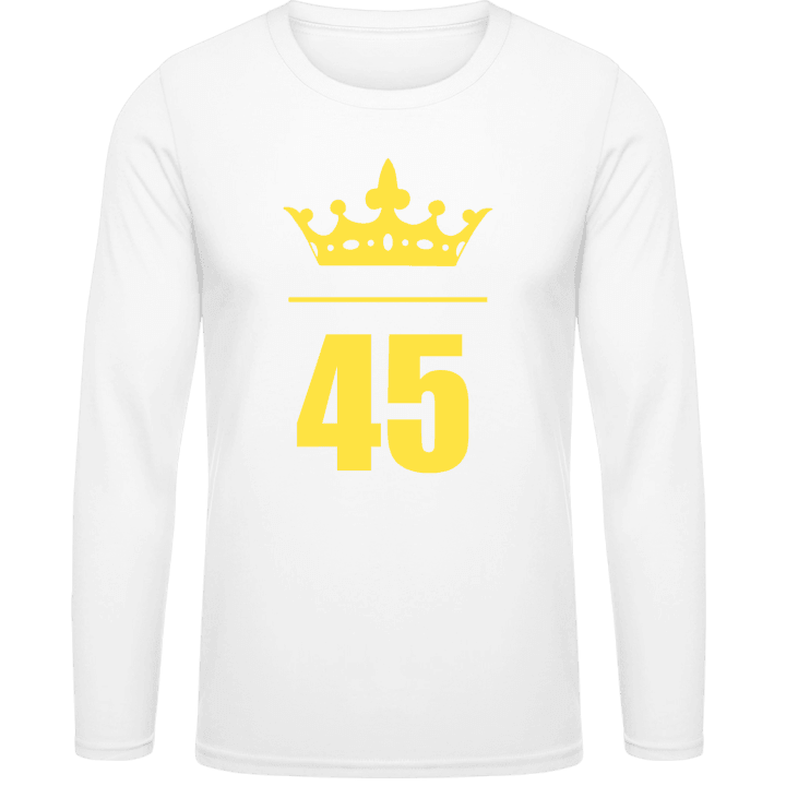 45 Years Royal Style Long Sleeve Shirt 0 image