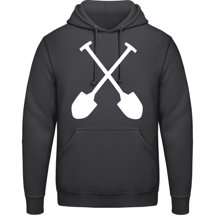 Crossed Shovels Hoodie contain pic