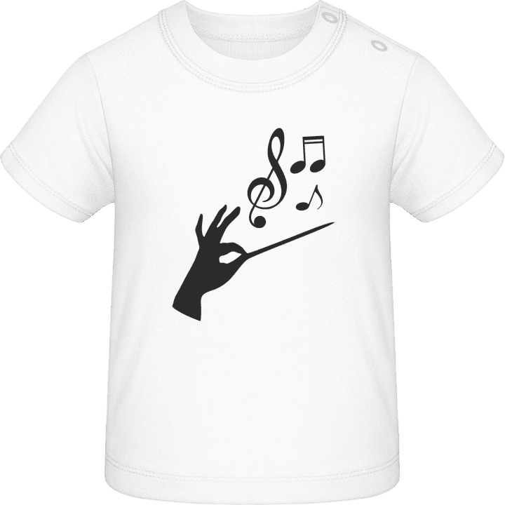 Conducting Music Notes Baby T-Shirt contain pic