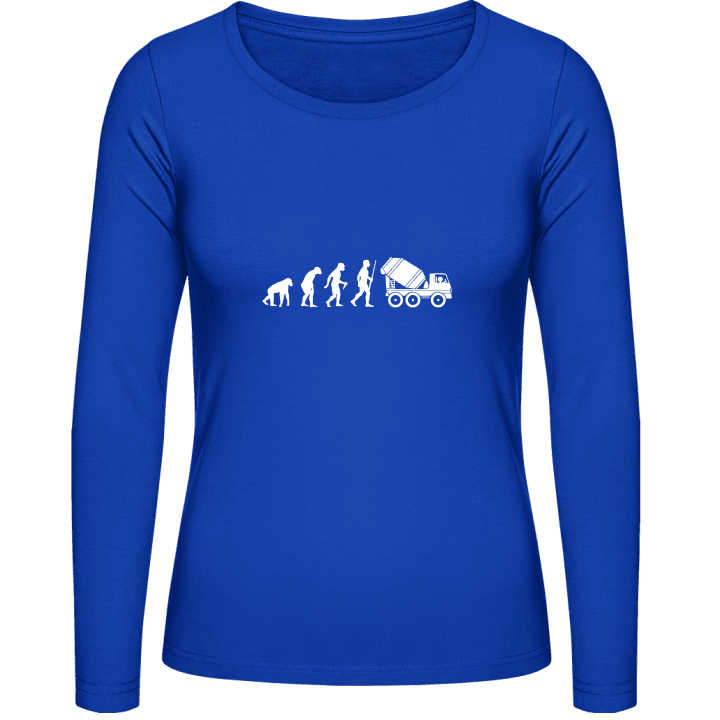 Truck Mixer Evolution Women long Sleeve Shirt contain pic