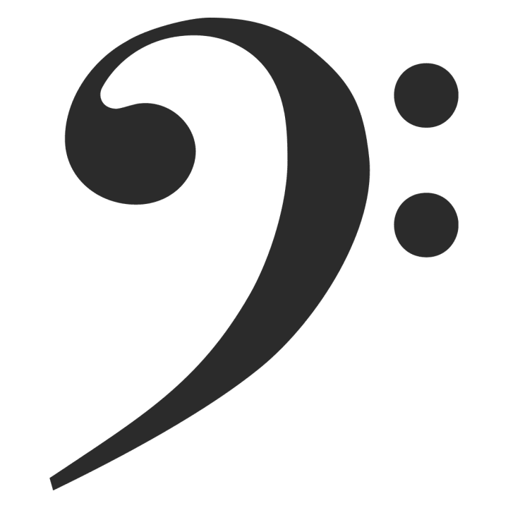 Bass Clef T-skjorte for barn 0 image