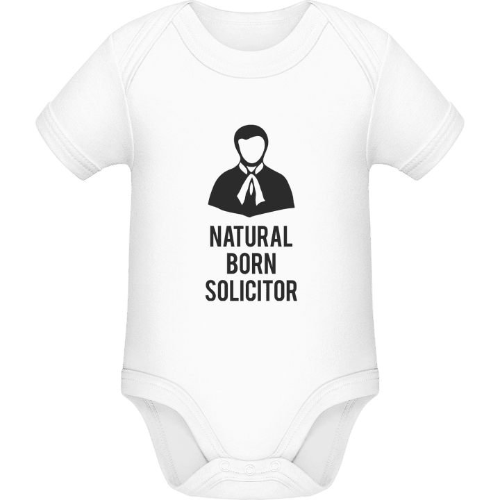 Natural Born Solicitor Baby Strampler contain pic