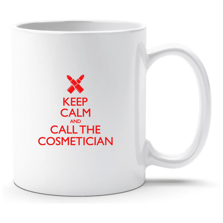 Keep Calm And Call The Cosmetician Beker 0 image