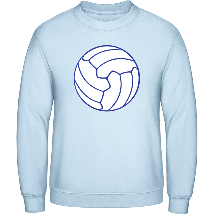 White Volleyball Ball Sweatshirt contain pic