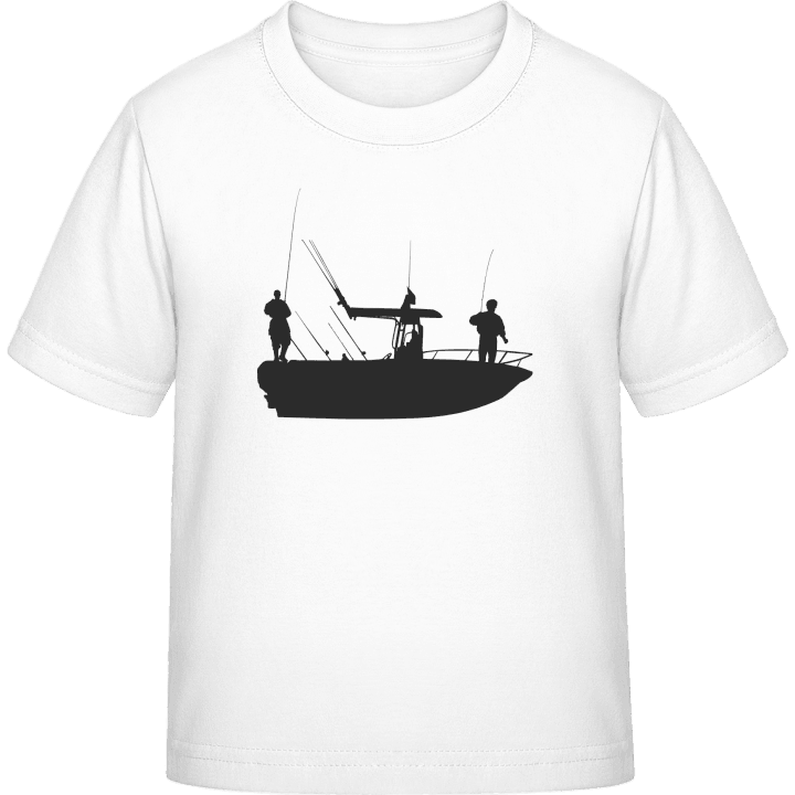 Fishing Boat T-shirt för barn contain pic