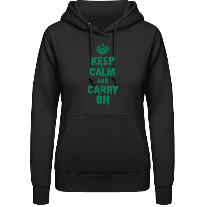 Keep Calm Carry On Vrouwen Hoodie 0 image