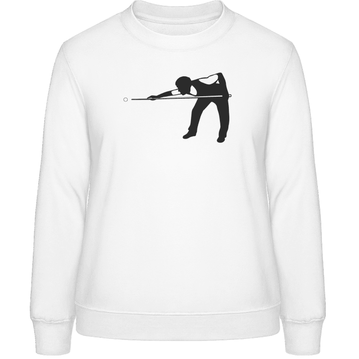 Snooker Player Sweatshirt för kvinnor contain pic