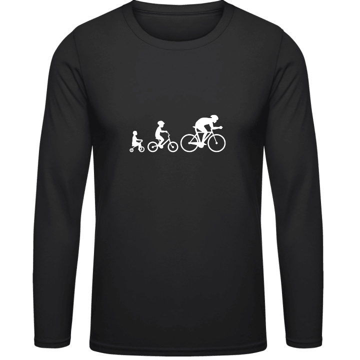 Evolution Of A Cyclist Long Sleeve Shirt 0 image