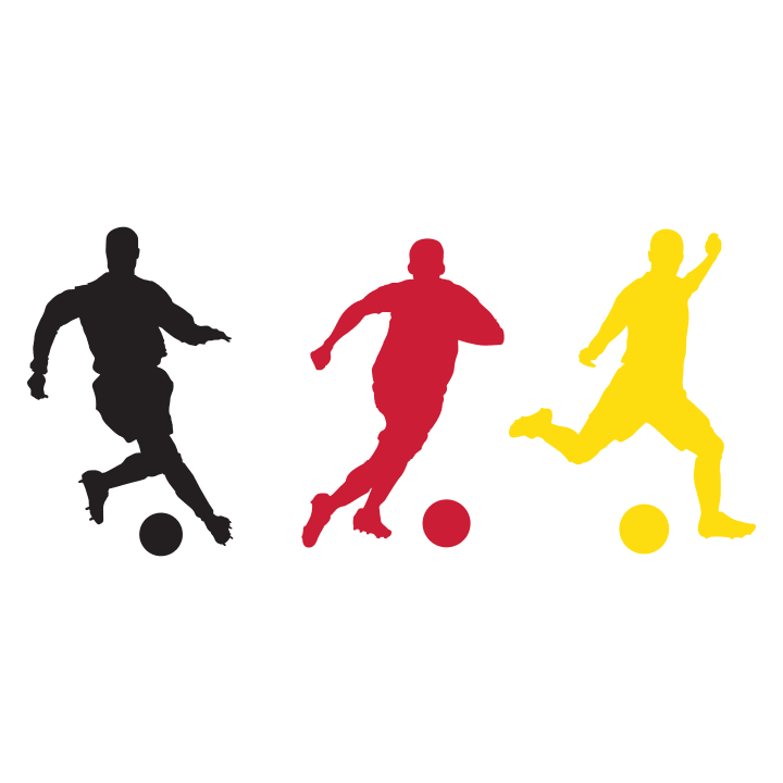 German Soccer Silhouettes Stoffpose 0 image