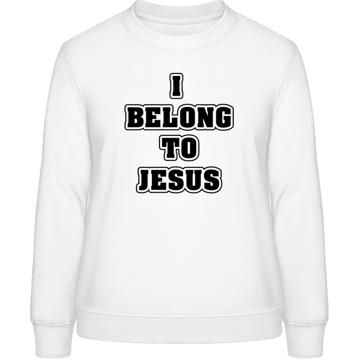 I Belong To Jesus Sweatshirt för kvinnor contain pic