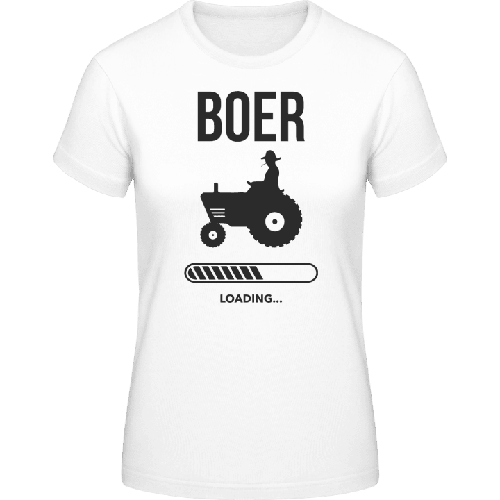 Boer Loading Frauen T-Shirt contain pic