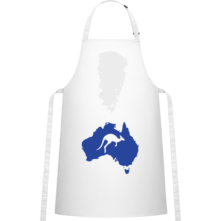 Kangaroo On Australia Map Förkläde för matlagning 0 image