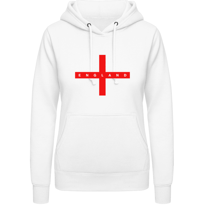 England Flag Hoodie för kvinnor contain pic