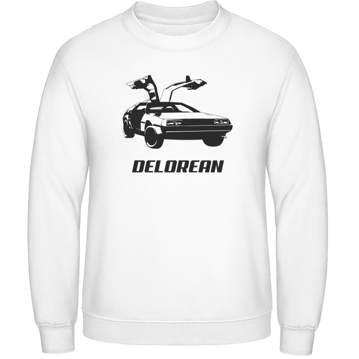 Delorean Retro Car Sweatshirt 0 image