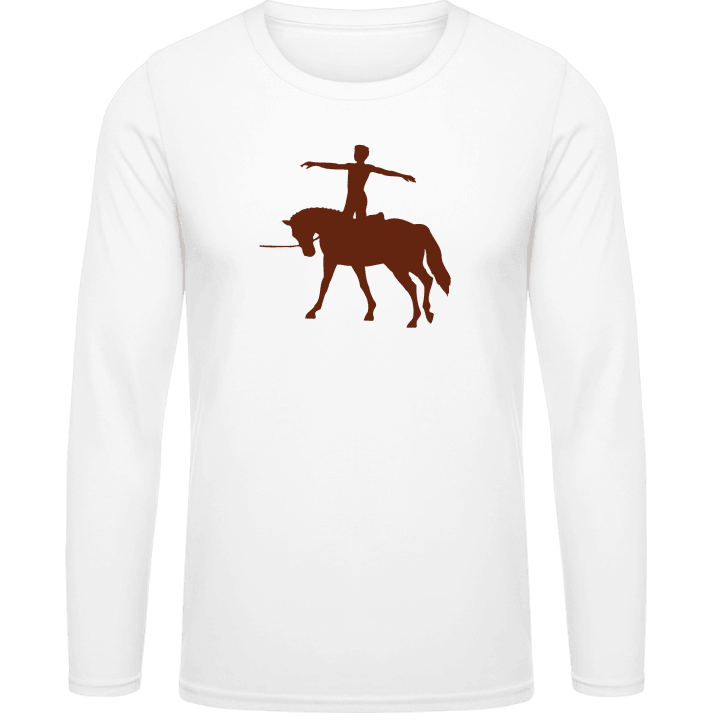 Vaulting Scene Long Sleeve Shirt contain pic